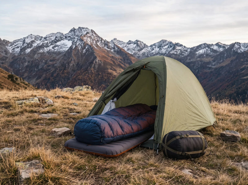 Un seul sac de couchage pour toute l'année