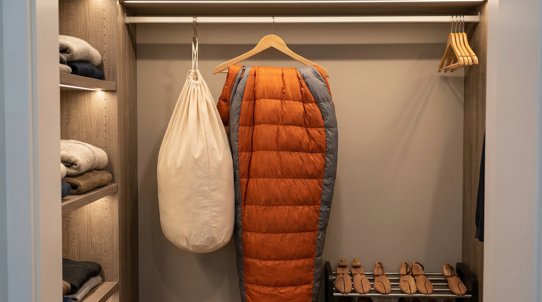 Stocker son sac de couchage hors saison : méthodes, conditions et erreurs à éviter