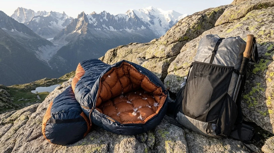 Sac de couchage sans fermeture éclair : quilt, top bag et elephant foot : avantages, inconvénients et usages