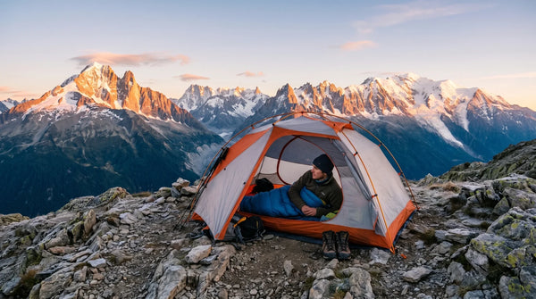 Sac de couchage pour bivouaquer dans les Alpes françaises : températures réelles par massif et dimensionnement