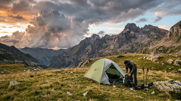 Sac de couchage pour bivouaquer dans les Pyrénées : gradient climatique est-ouest, températures réelles et dimensionnement