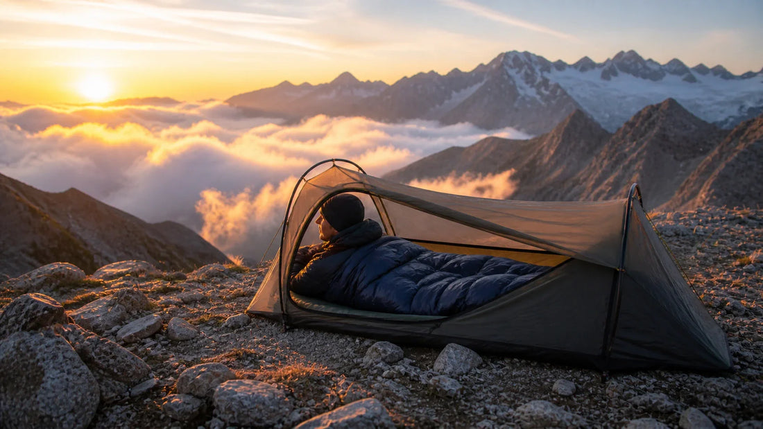 Sac de couchage pour le bivouac en France : contraintes spécifiques, températures par massif et choix du système