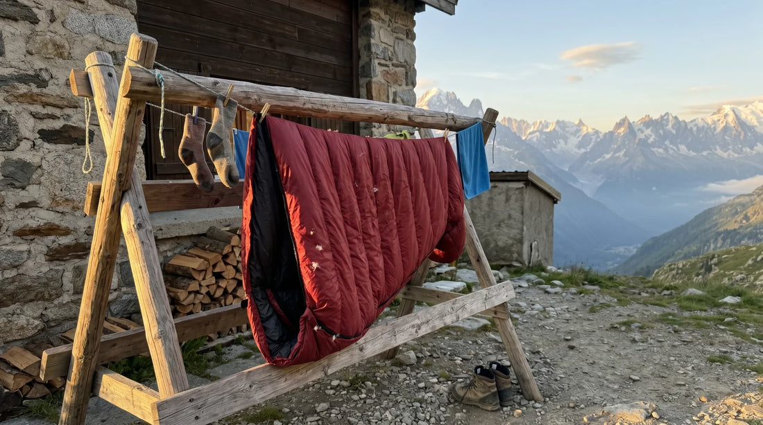 Entretenir son sac de couchage : le calendrier annuel complet du gonflant au DWR