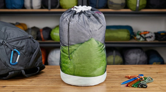 Housse sac de couchage : compression pour le trek, stockage hors saison et transport en voyage