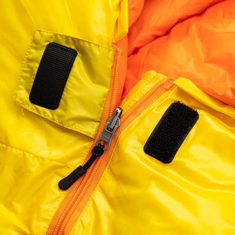 sac de couchage grand froid détail capuche Jungle King