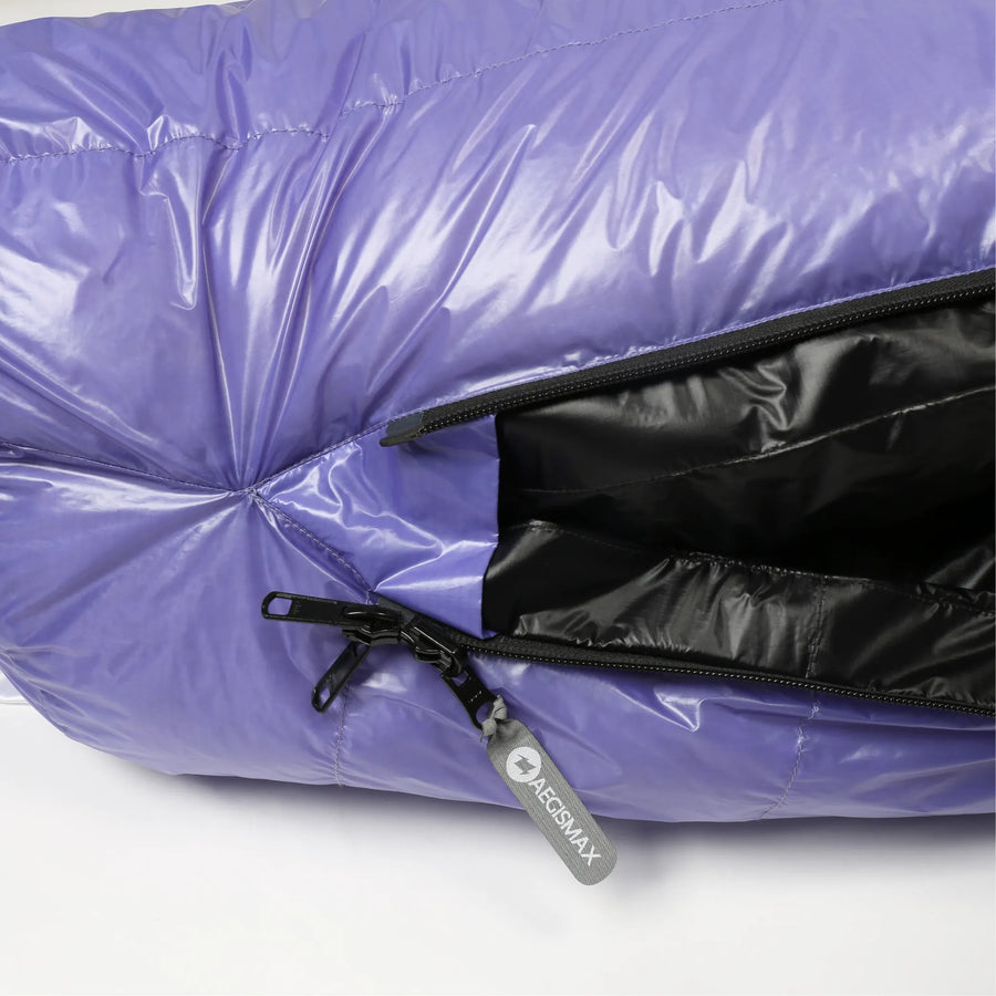 Ingénierie de compartimentage et duvet hydrophobe