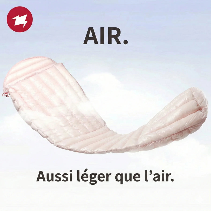 Couchage minimaliste pour le trekking estival