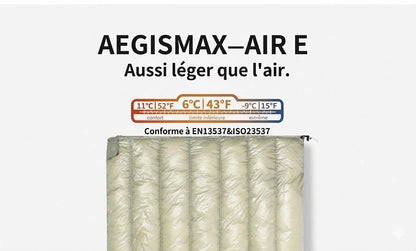 sac de couchage ultra light 11°C 508g | Aegismax Air-E