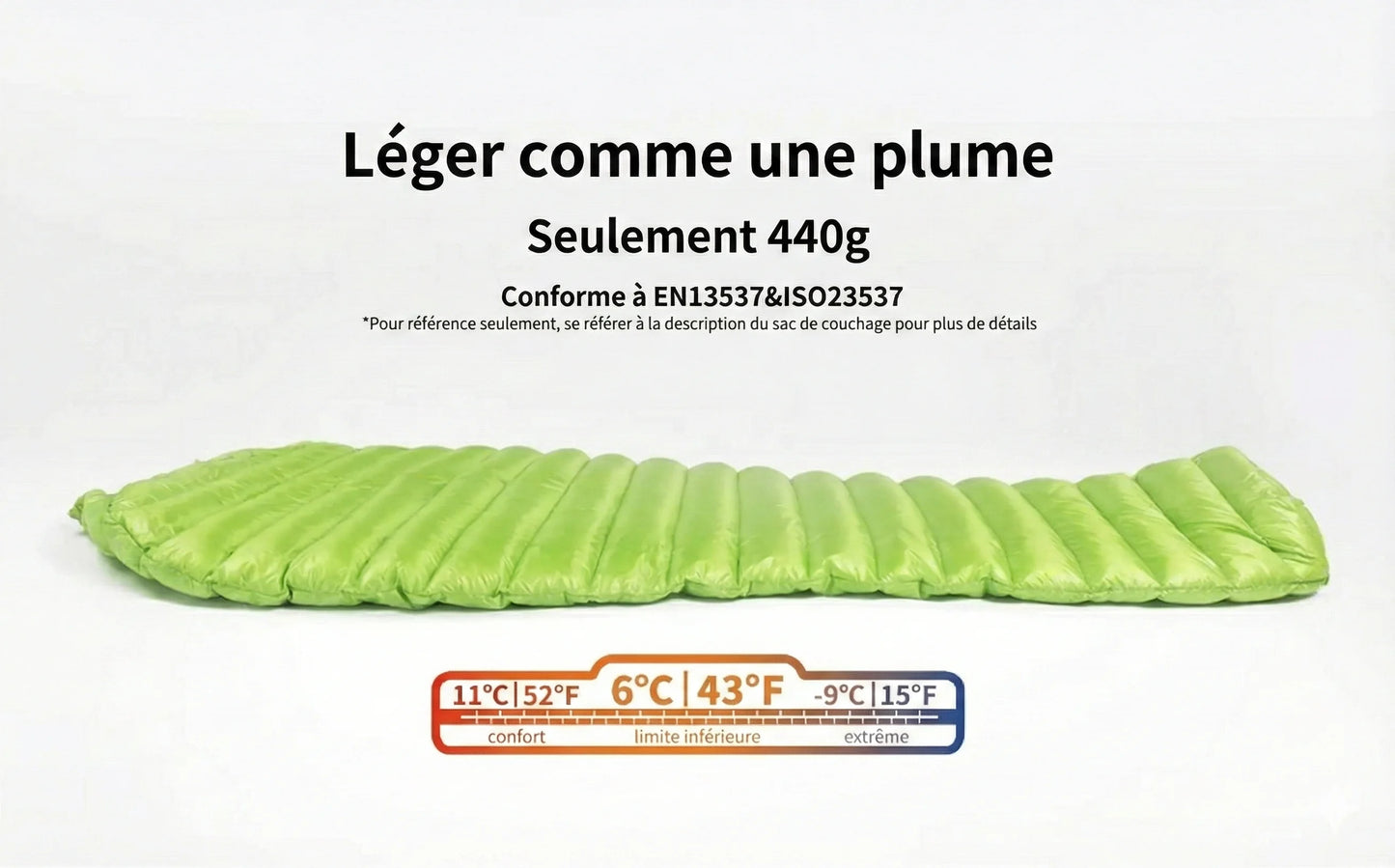 sac de couchage ultra light