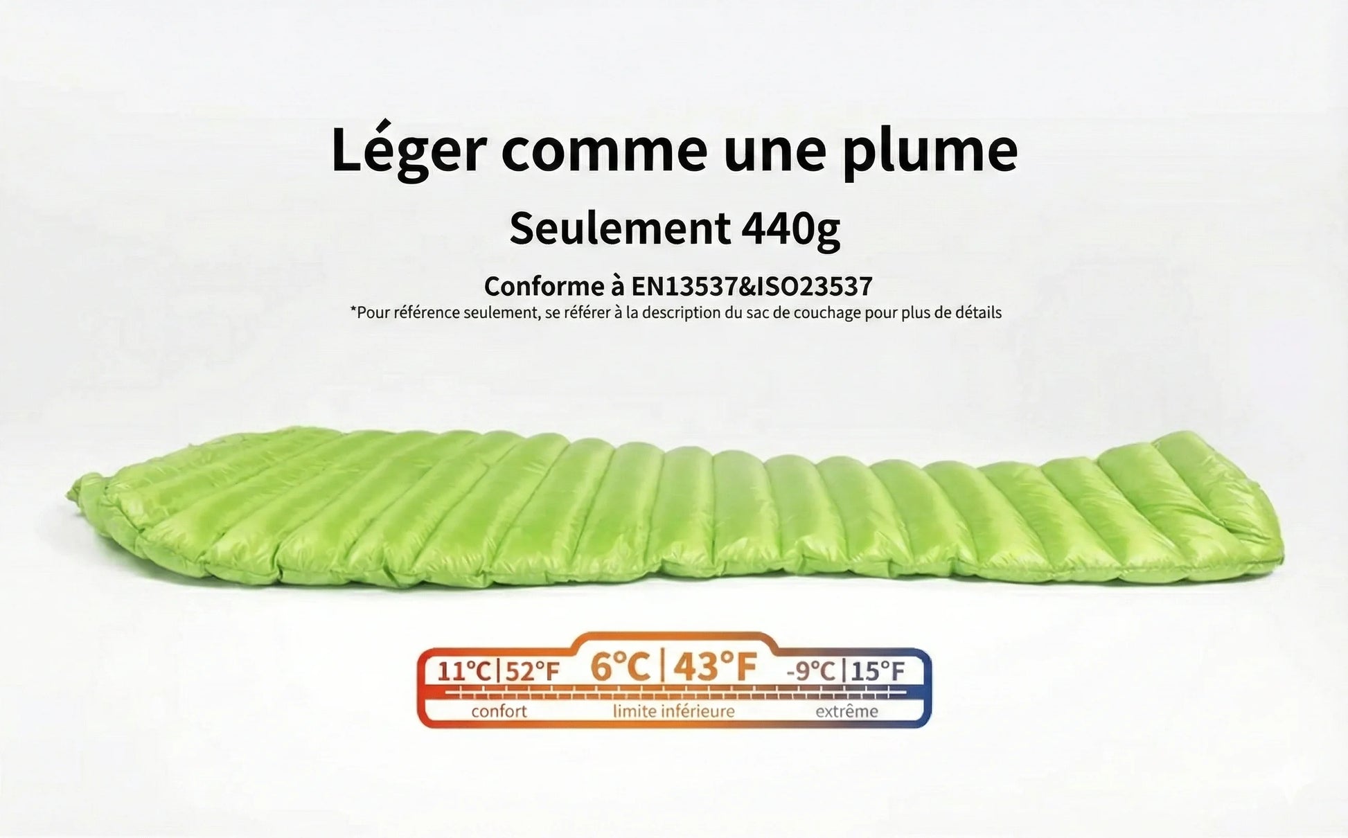 sac de couchage ultra light